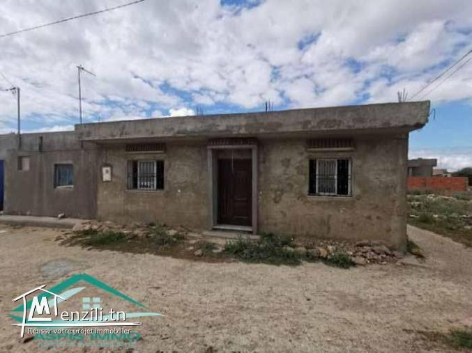 VT814Maison 100 m² entre kelibia et hammam ghzez