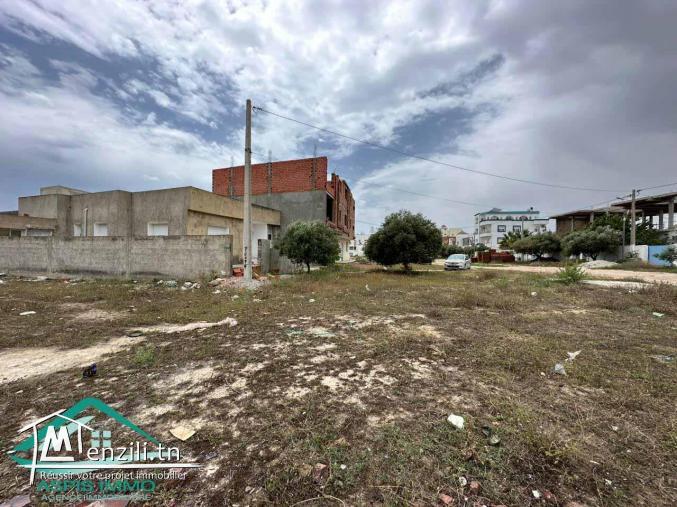VT817Terrain d’habitation 322 m² à cité Mirdès Kelibia