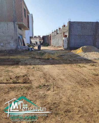 VT823Terrain d'habitation 166 m²  a kelibia