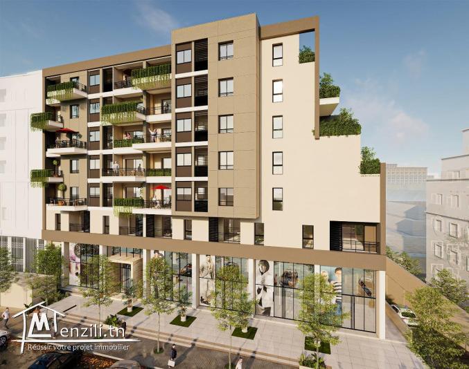 NOUVELLE RESIDENCE DE TRES HAUT STANDING A VENDRE A TUNIS Au coeur des Jardins Menzah 2
