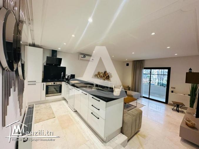 Un appartement S2 meublé à Marsa plage