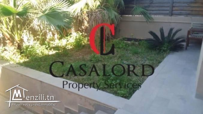 Triplex S2 avec jardin à La Marsa