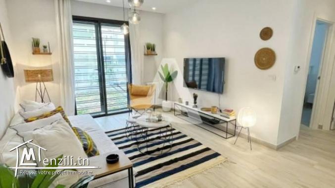 Charmant S2 meublé avec terrasse à la marsa