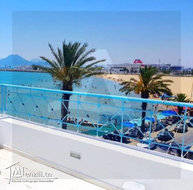 A louer un appartement S2 a la goulette vue mer