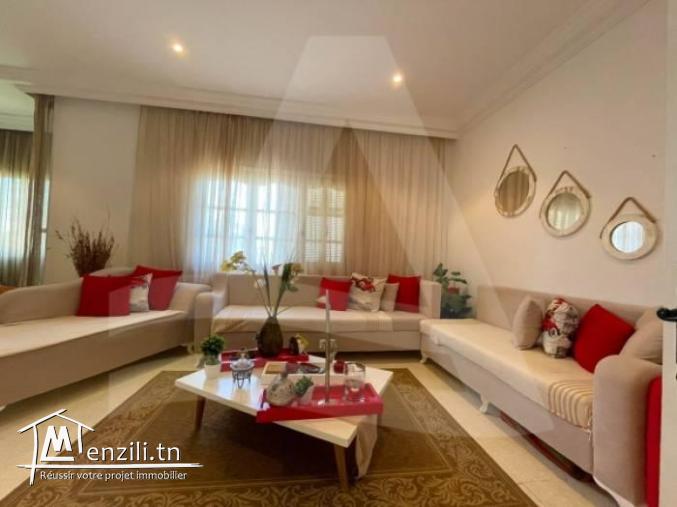 Location d'un étage de villa meublé ( ou vide ) à la Marsa
