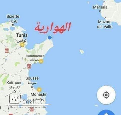 Villa inachevée dégagée a la mer a el haouaria cap bon