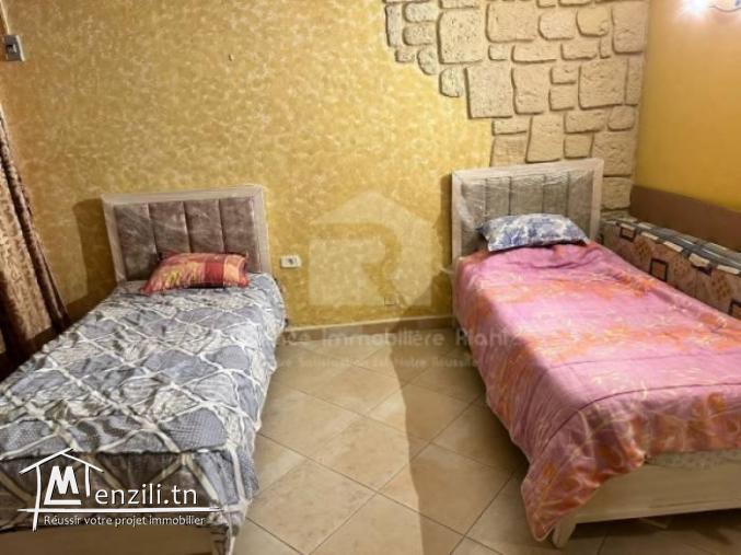 A Louer ( annuelle)  02 appartements S0 S1 meublé situé à Kantaoui Port Marina