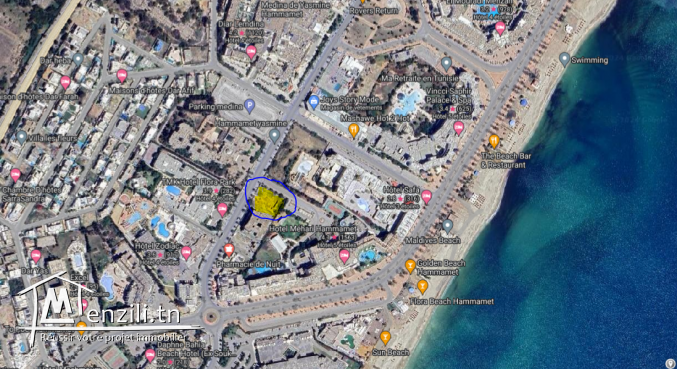 TERRAIN À VENDRE A YASSMIN HAMMAMET