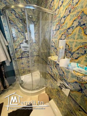 Location d'un Duplex meublé avec piscine à Gammarth