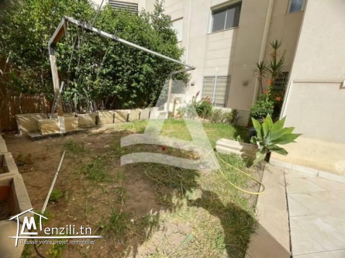 A louer appartement meublé  avec jardin lac 2