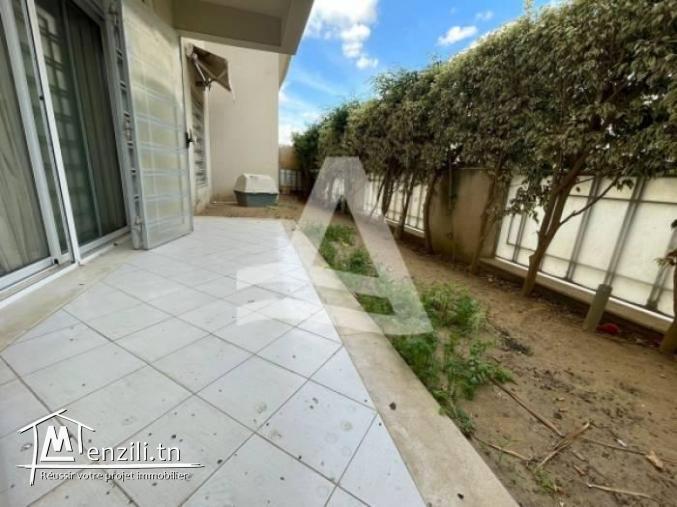 A louer appartement meublé  avec jardin lac 2