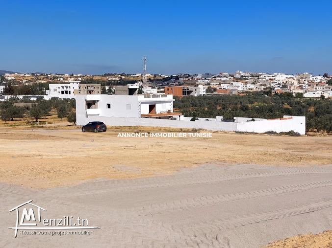 Terrain de 200 m2 à vendre   HAMMAMET