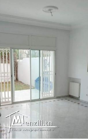 À louer duplex avec jardin la Marsa