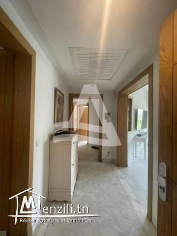 A vendre appartement avec jardin vue lac