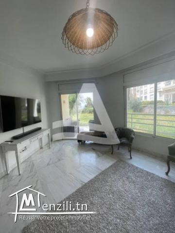 A vendre appartement avec jardin vue lac