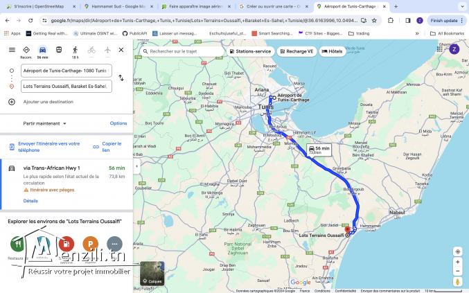 Lots de terrains constructibles