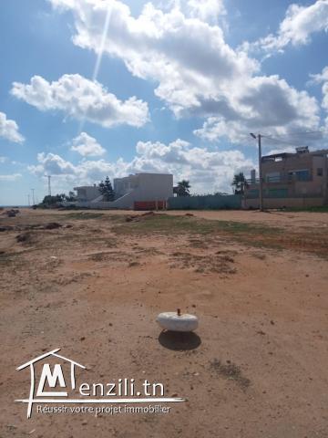 un terrain à kerkouane vue sur mer avec facilité du paiement