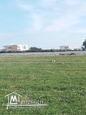 un terrain à kerkouane vue sur mer avec facilité du paiement