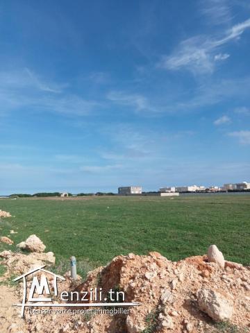 un terrain à kerkouane vue sur mer avec facilité du paiement