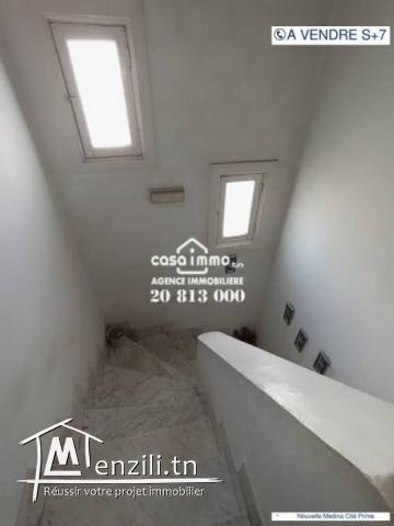 A VENDRE VILA S7 AVEC GRANDE TERRASSE A MEDINA JADIDA CITE PRIME