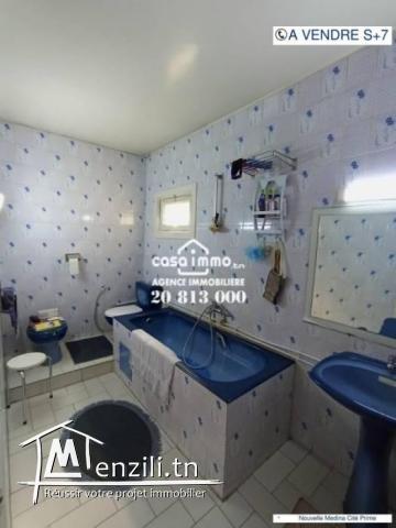 A VENDRE VILA S7 AVEC GRANDE TERRASSE A MEDINA JADIDA CITE PRIME