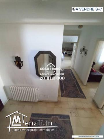 A VENDRE VILA S7 AVEC GRANDE TERRASSE A MEDINA JADIDA CITE PRIME