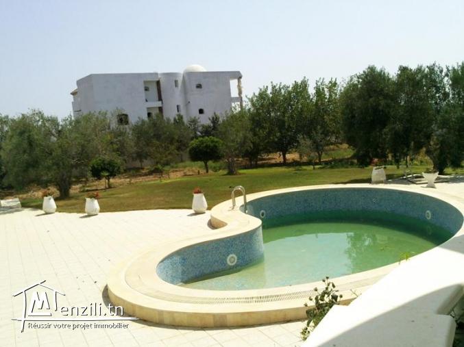 villa sur un terrain de 8752 m²  avec piscine  a vendre