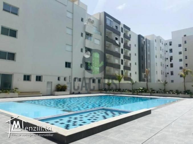 À louer S1 dans une résidence avec piscine à Cité el Wafa Nabeul