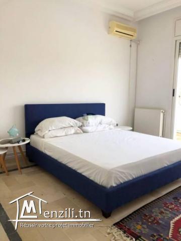 À louer Villa en S3 avec piscine à Hammamet Nord