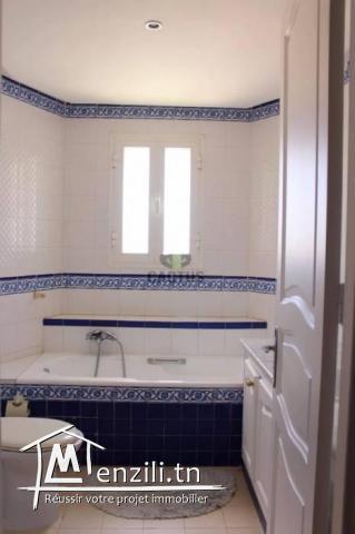 À louer Villa en S3 avec piscine à Hammamet Nord