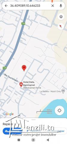 Terrain à Vendre à Hammamet Nord Zone Touristique