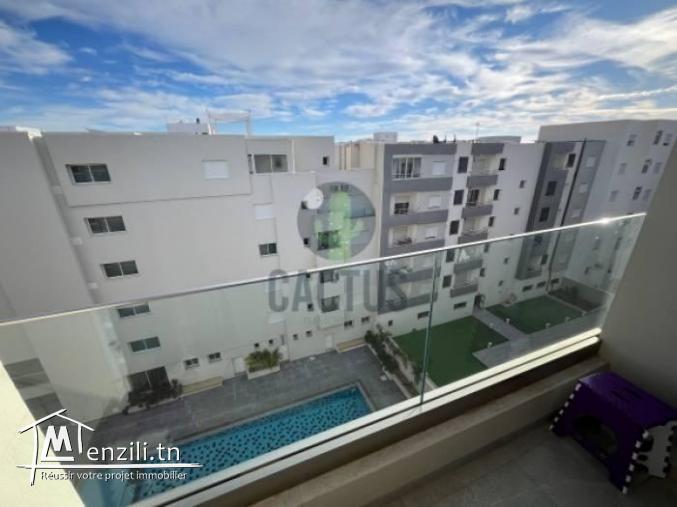 À louer S1 dans une résidence avec piscine à Cité el Wafa Nabeul.