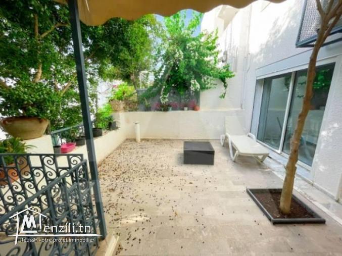 Location d'un appartement avec jardin à Gammarth