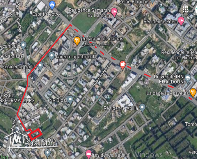 Villa individuelle avec Jardin Chotrana