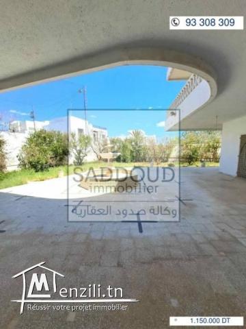 terrain R4 1150 m² à route tunis 1.5