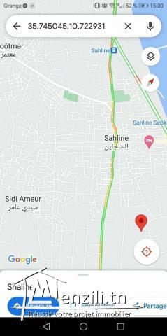 lots constructibles à Sahline أراضي صالحة للبناء في ساحلين