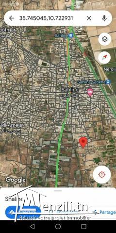 lots constructibles à Sahline أراضي صالحة للبناء في ساحلين