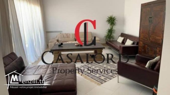 Duplex meublé S4 vue mer à Gammarth