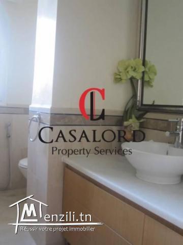 Duplex meublé S4 vue mer à Gammarth