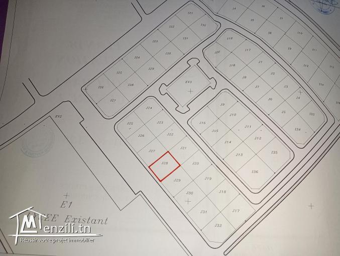 Terrain à vendre à fouchena centre