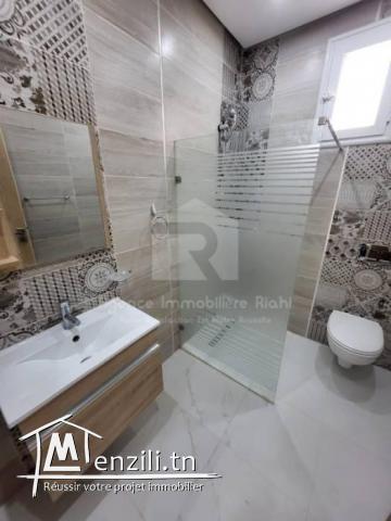 A louer un  appartement meublé s2 situé à Hammem Sousse