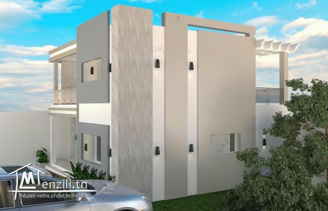 Maison sur plan a vendre a Hammamet sidi hammed.