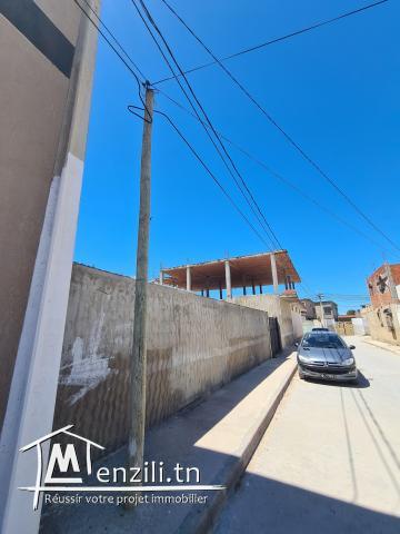 Vendre terrain+depot+studio+dalle 1er etage