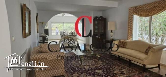 Villa de charme meublée à Gammarth Supérieur