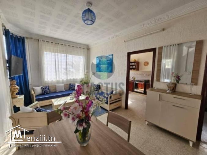 Location Estivale  Villa S4 pied dans l’eau avec piscine à  Béni Khiar