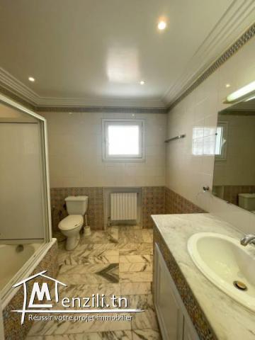 Location d'une Villa à Gammarth
