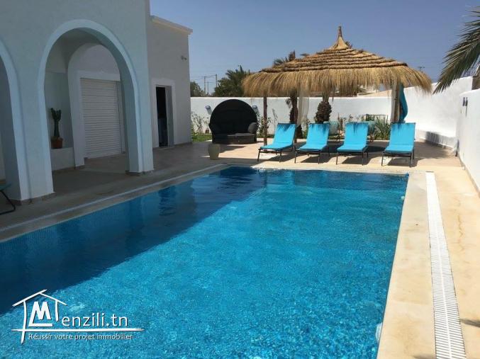 villa djerbienne 250 m2 proche mer