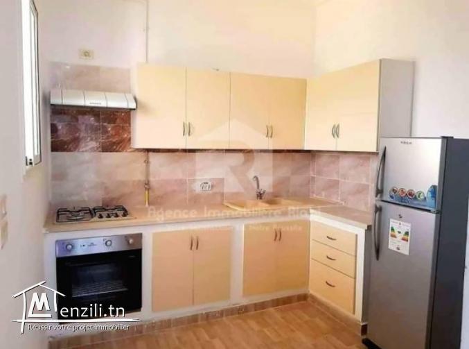 A Louer ( Court durée)  une coquette villa S2  situé à Soviva Kantaoui