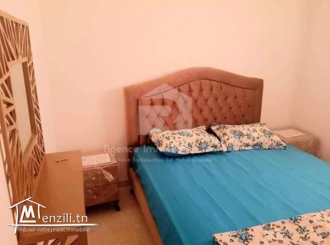 A Louer ( Court durée)  une coquette villa S2  situé à Soviva Kantaoui