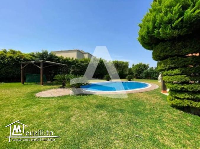 Location d'une villa à Gammarth